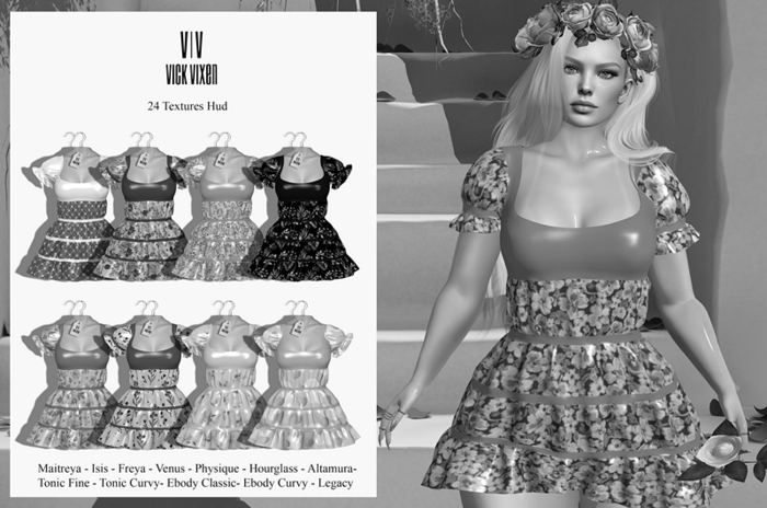 [VIV] ROMANTIC DRESS DEMO 