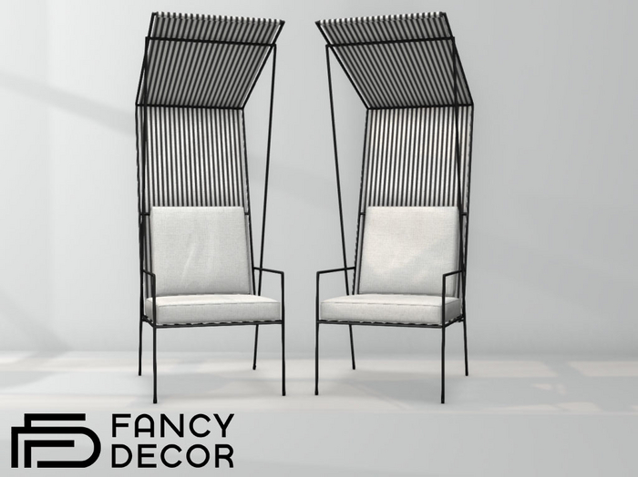 Fancy Decor: Canopy Chair (add me)