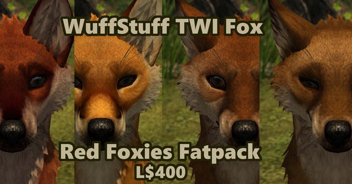 WuffStuff TWI Fox Red Foxies Fatpack