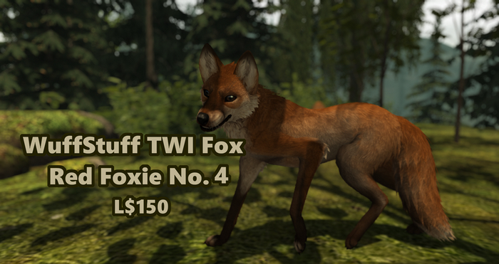 WuffStuff TWI Fox Red Foxies No. 4