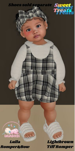 Sweet treats-Tiff Romper-Light Tan-boxed