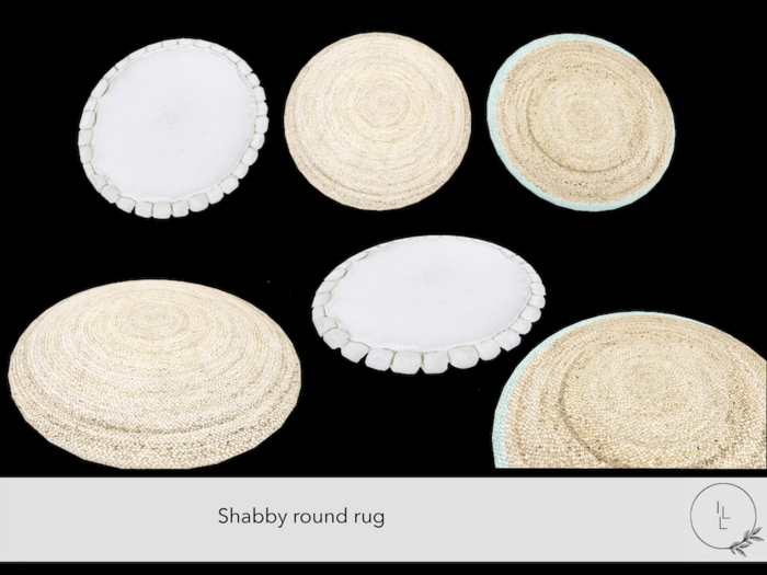 ILL Shabby Round Rug