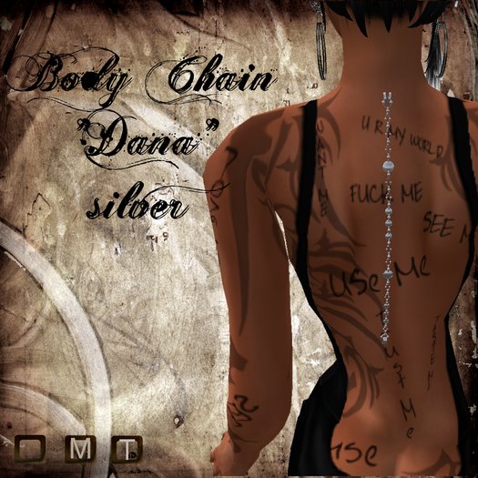 Body Chain Dana silver