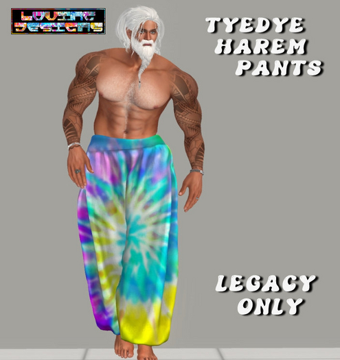 LD~Legacy Tyedye Harem Pants