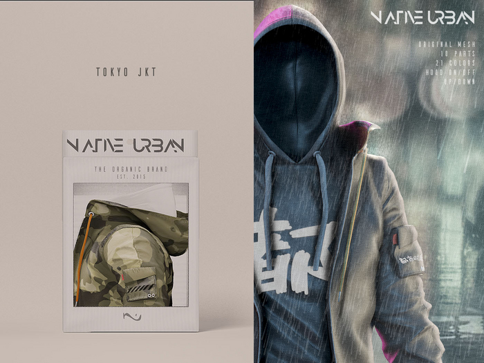 Native Tokyo Jacket Cammo