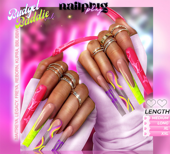 NAILPLUG - Budget Baddie Set