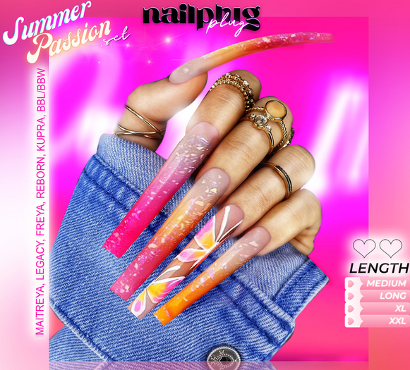 NAILPLUG - Summer Passion Set 
