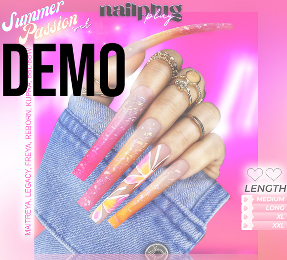 NAILPLUG:: Summer Passion Set DEMO
