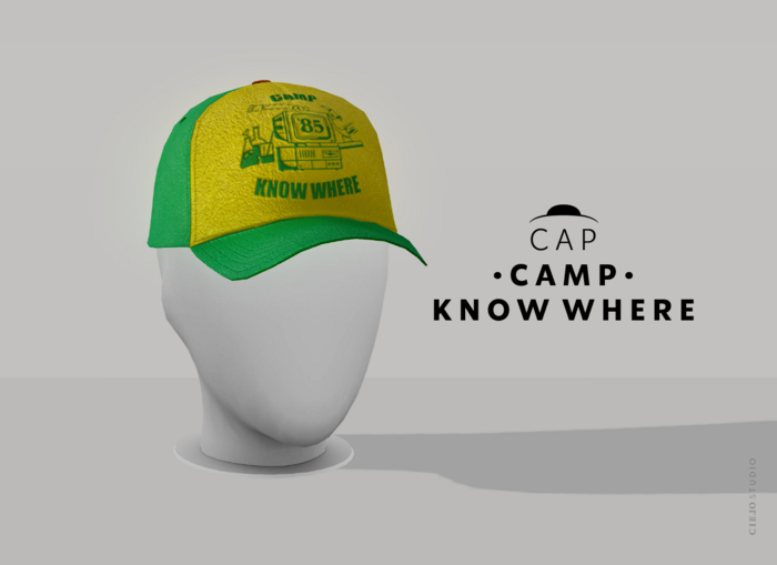 Cap CAMP KNOW WHERE