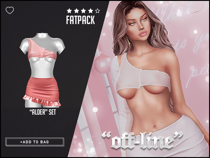 "Off-Line" x "Alder" Set / Fatpack