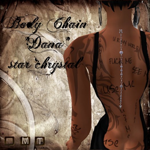Body Chain Dana star chrystal
