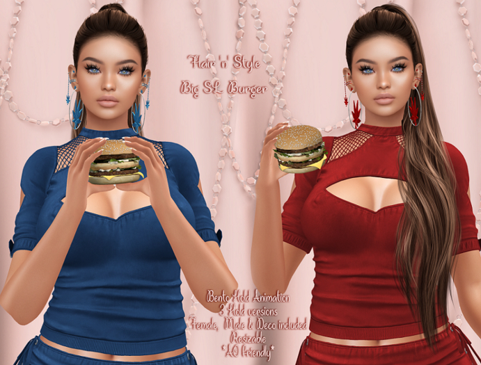 {Flair 'n' Style} Big SL Burger