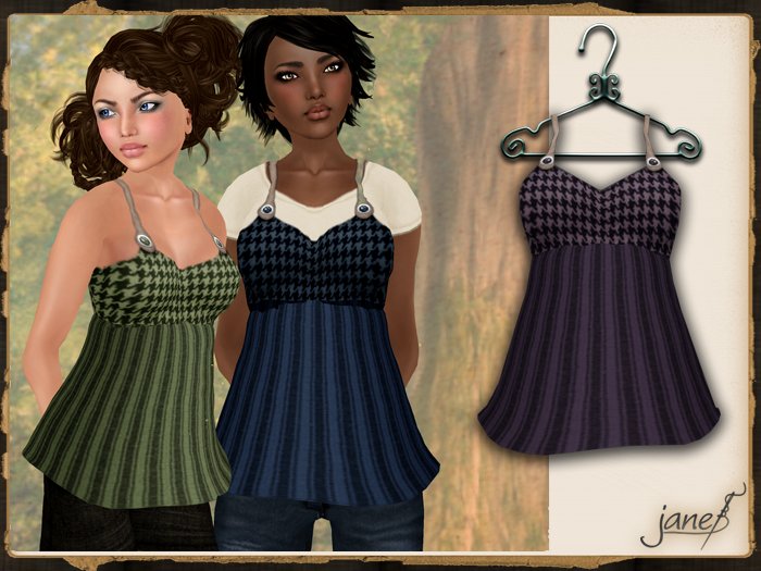 JANE - strapped tank.eggplant