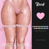 REED - CRYSTAL GARTER (wear me)