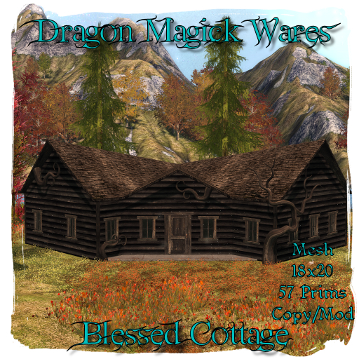 Dragon Magick Wares Blessed Cottage Mesh