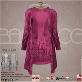 Baiastice_Irama Beach Shirt-Cyclamen