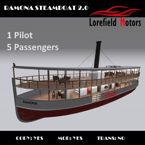 Ramona Steamboat 2.0