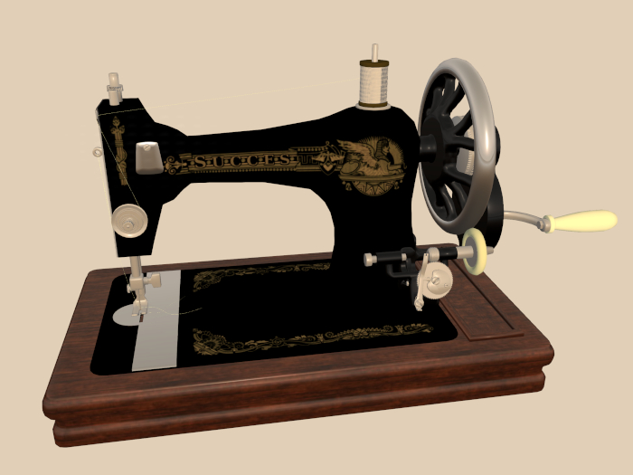 Vintage sewingmachine