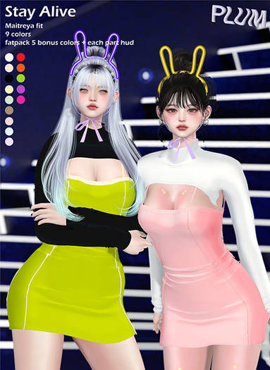 *~ PLUM . Stay Alive . fatpack