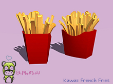OhMyMesh! Kawaii French Fries - Full Perm Mesh