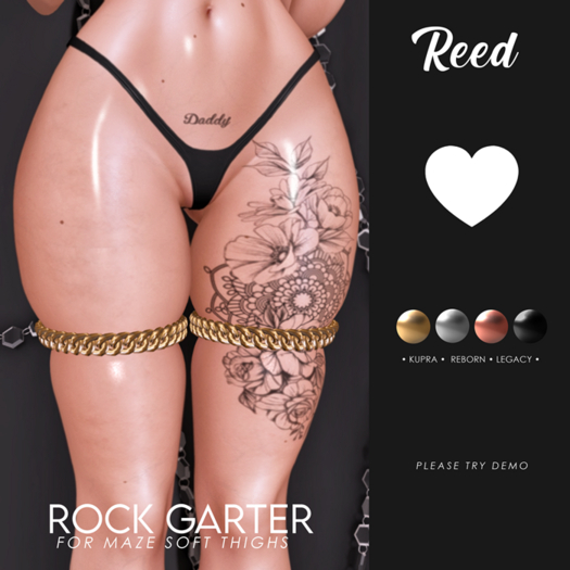 REED - ROCK GARTER (wear me)