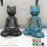 *Sweet little Things* Yoga Cat Coffee & Donut 