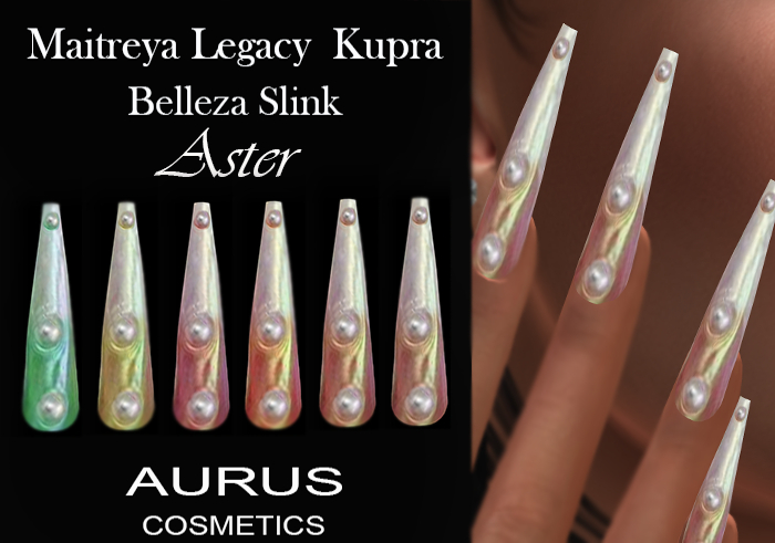 A U R U S - Aster - Ballerina Bento Nails