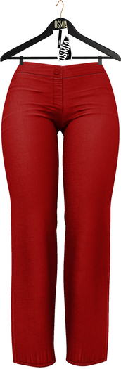 OSMIA - Katie.Wide-Leg Pants - Ruby