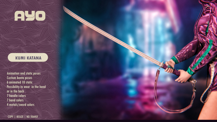 [AYO] Kumi Katana // Add me
