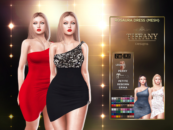 ::TD:: Rosaura Dress {Mesh}