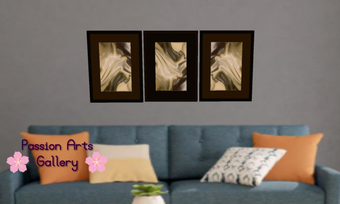 PASSION ARTS GALLERY - Liquid Abstract Landscape #3