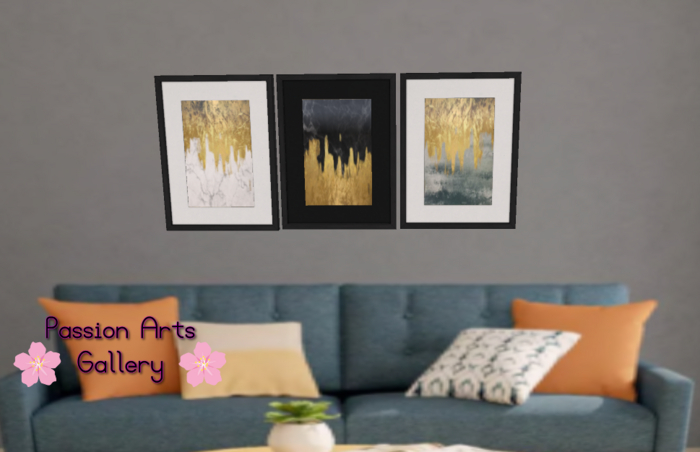 PASSION ARTS GALLERY - Liquid Abstract Landscape #4
