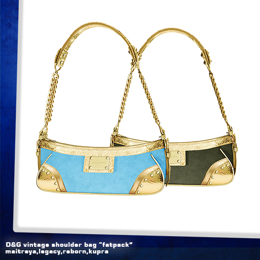 VICE. d&g shoulder bag "fatpack"