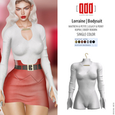 [ADD] Lorraine Bodysuit - White