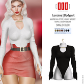 [ADD] Lorraine Bodysuit - Black