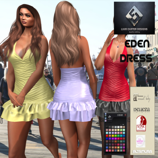 LCD Eden Dress DEMO