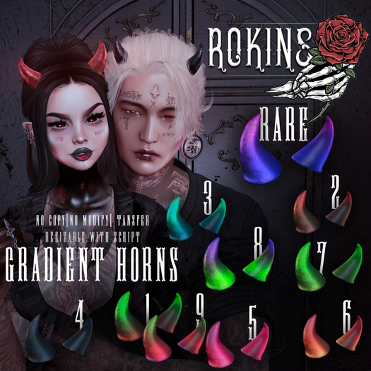 Rokins - Gradient horns #4
