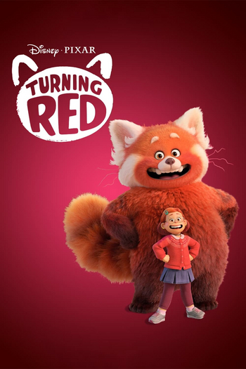 Movie poster-Turning Red