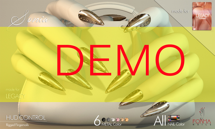 [FORMANAILS] NAILS for Legacy - SONIA  - DEMO