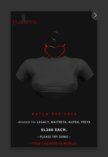 P.D - Kayla Top - COLE {ADD ME}