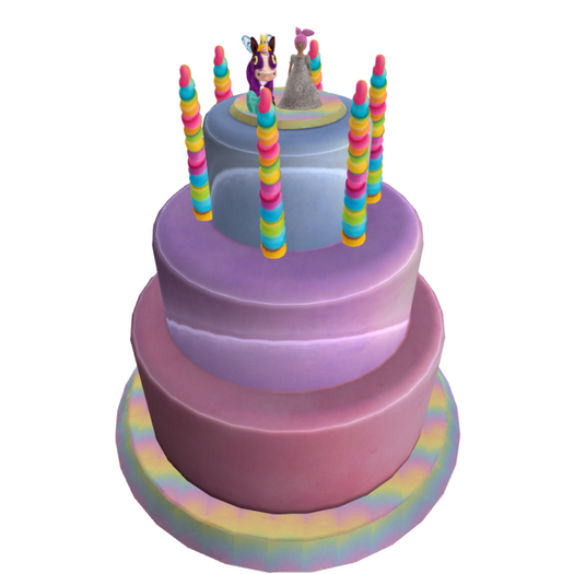 DFS Chibi's Unicorn Dreams Cake