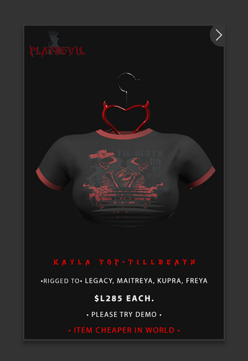 P.D - Kayla Top - TILLDEATH {ADD ME}