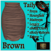 [R39] Taily Skirt-Brown