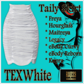 [R39] Taily Skirt-TEXWhite