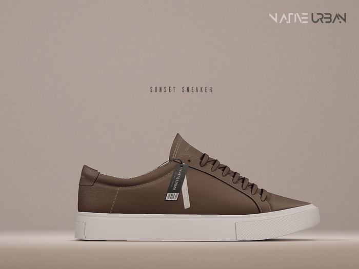 NATIVE URBAN - Sunset Sneakers Chocolate