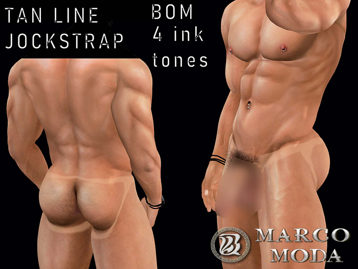 MM TAN LINE JOCKSTRAP BOM
