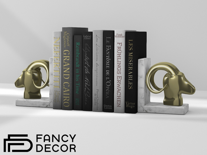 Fancy Decor: Ramses Bookends
