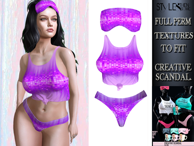 STYLES -CREATIVE SCANDAL.BIG SET 102- FULL PERM TEXTURE-v3.1