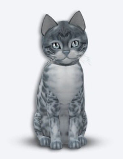 PERMA: KittyCats - Fancie Bengal - Cornflower Fields