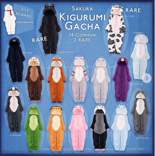 {Sakura} Kigurumi - Bebe Toddler - Baphomet RARE